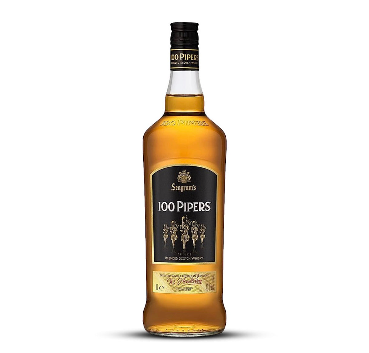 ウイスキー 100 PIPERS FINEST SCOTCH WHISKY 100 Pipers Deluxe Blended Scotch Whisky 750ml – Bains Liquor