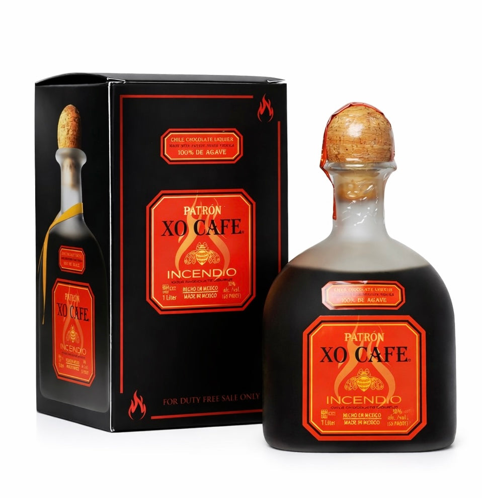 Patron XO Cafe Incendio Tequila 1L – Bains Liquor